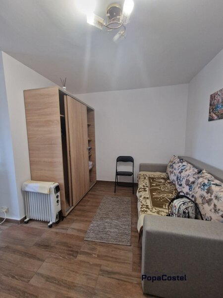 Dristor - Ramnicu Valcea garsoniera etaj 6 complet mobilata si utilata, balcon